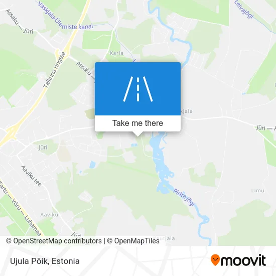 Карта Ujula Põik
