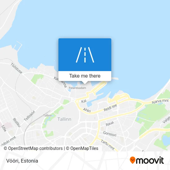 Карта Vööri
