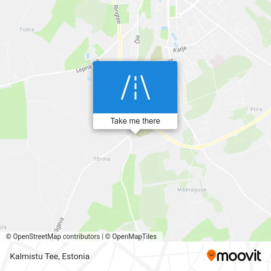 Карта Kalmistu Tee