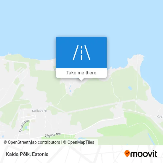 Карта Kalda Põik