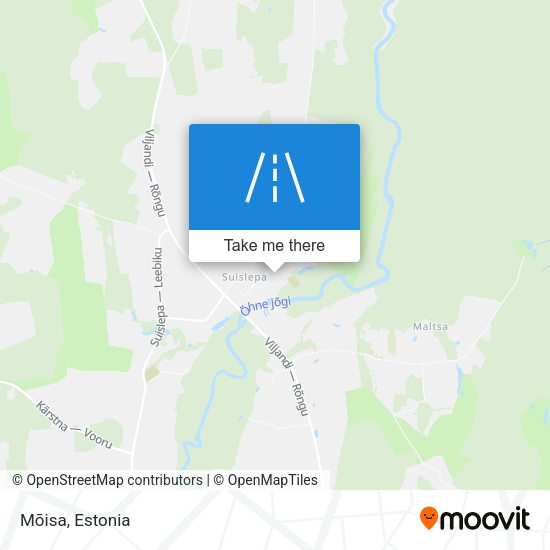 Карта Mõisa