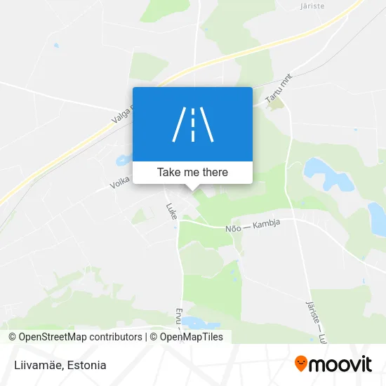 Карта Liivamäe