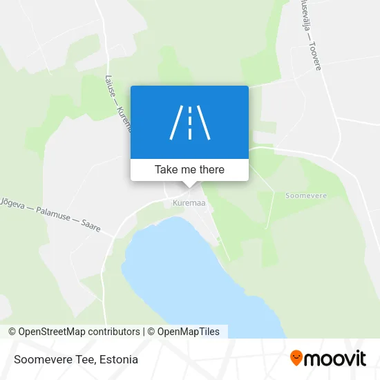 Карта Soomevere Tee