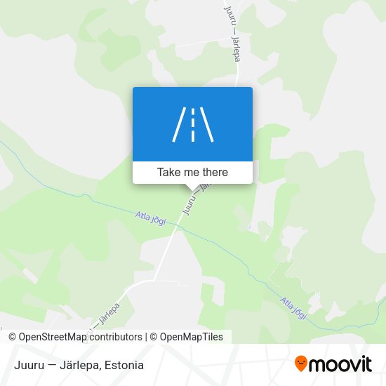 Juuru — Järlepa map