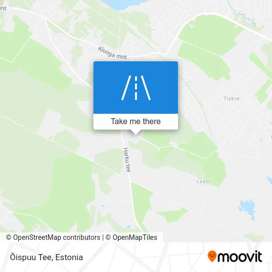 Карта Õispuu Tee