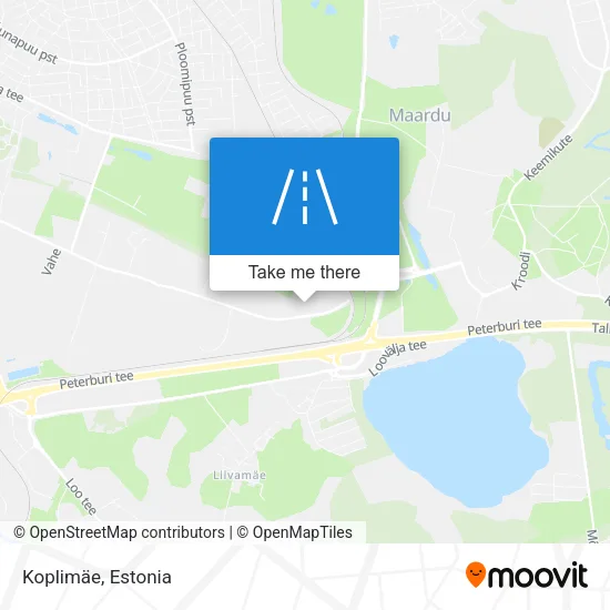 Карта Koplimäe