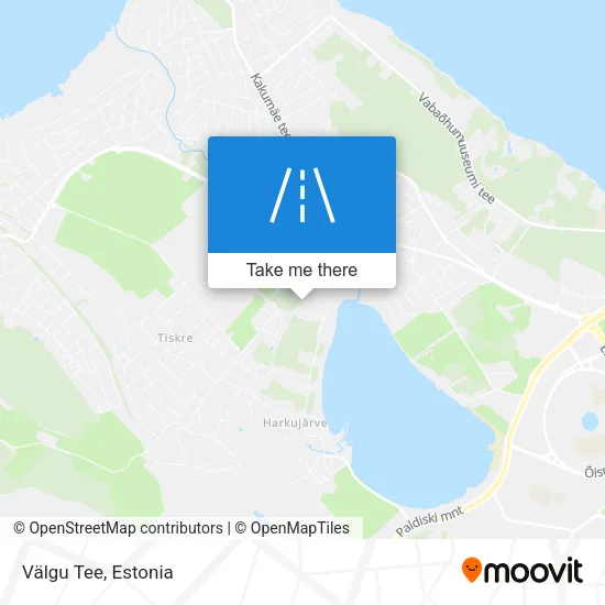 Карта Välgu Tee