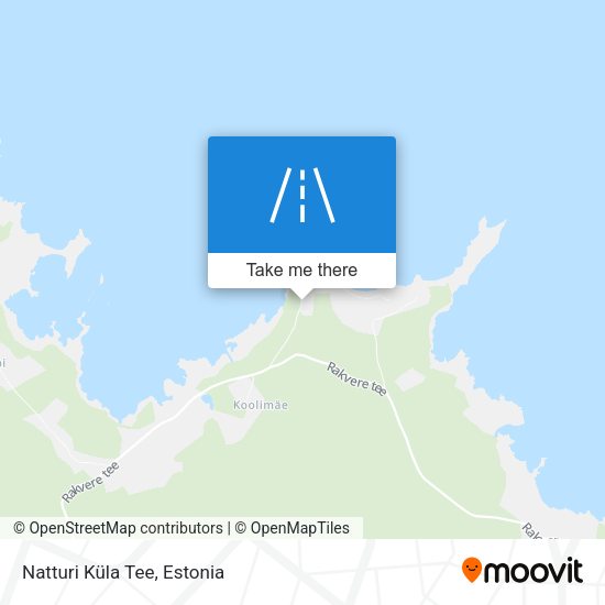 Natturi Küla Tee map