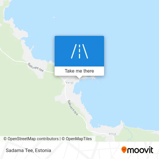 Карта Sadama Tee