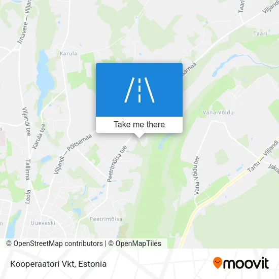 Карта Kooperaatori Vkt