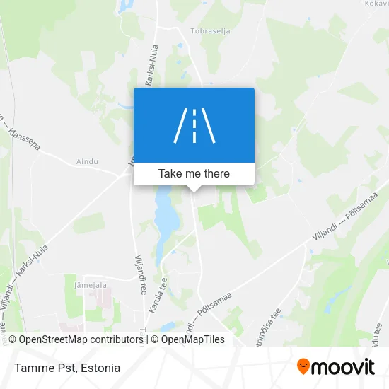 Карта Tamme Pst
