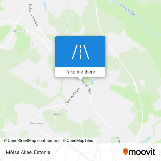 Карта Mõisa Allee