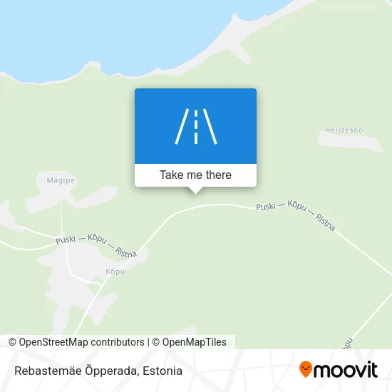 Карта Rebastemäe Õpperada