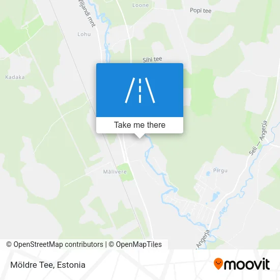 Карта Möldre Tee