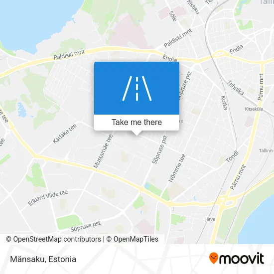 Карта Mänsaku