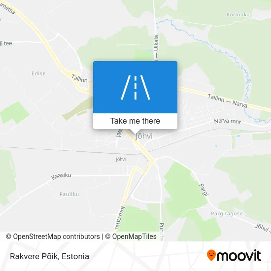 Карта Rakvere Põik