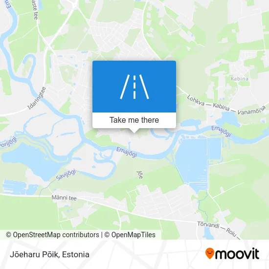 Карта Jõeharu Põik
