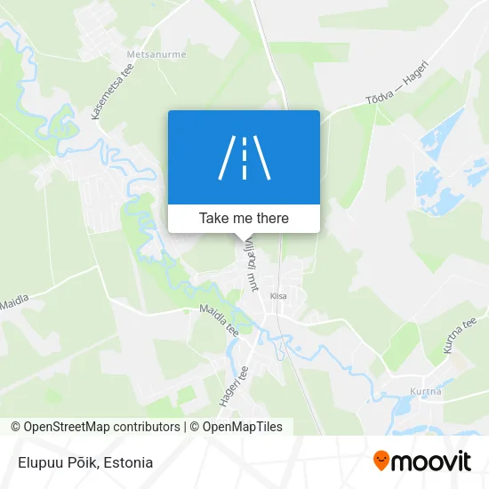 Карта Elupuu Põik