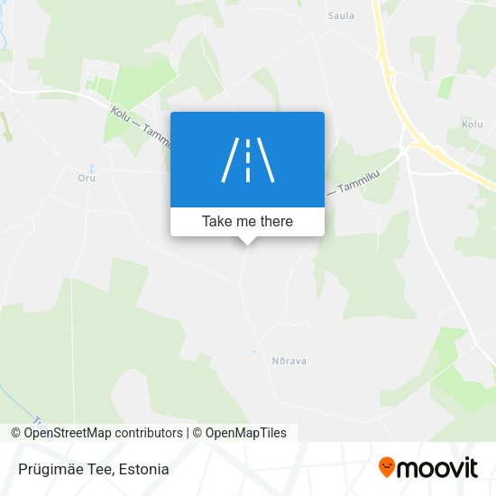 Prügimäe Tee map