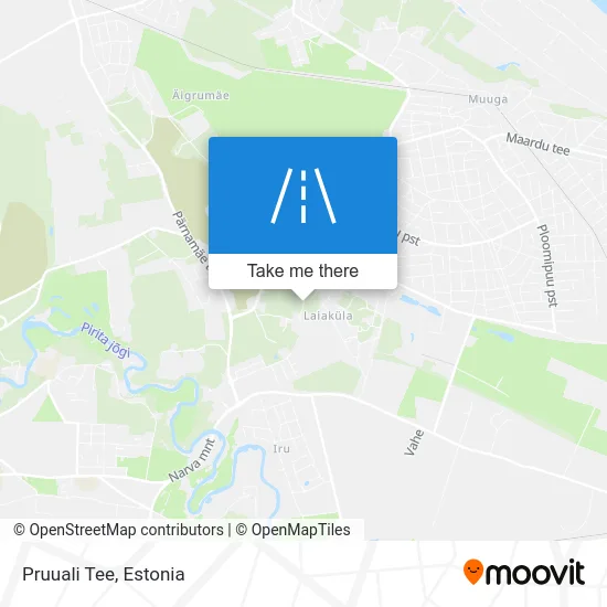 Карта Pruuali Tee