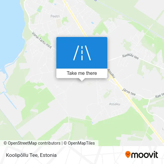 Карта Koolipõllu Tee