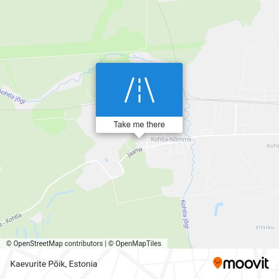 Карта Kaevurite Põik