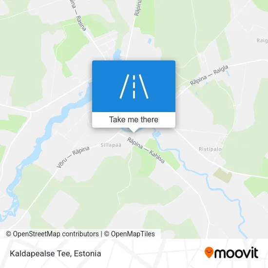 Карта Kaldapealse Tee