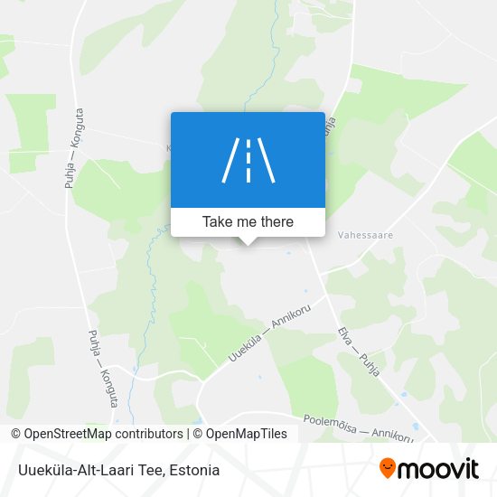 Uueküla-Alt-Laari Tee map