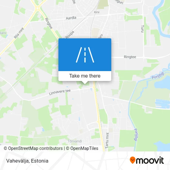 Карта Vahevälja