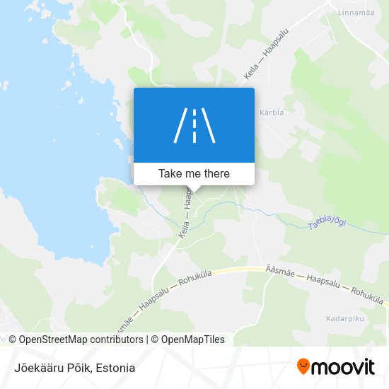 Jõekääru Põik map