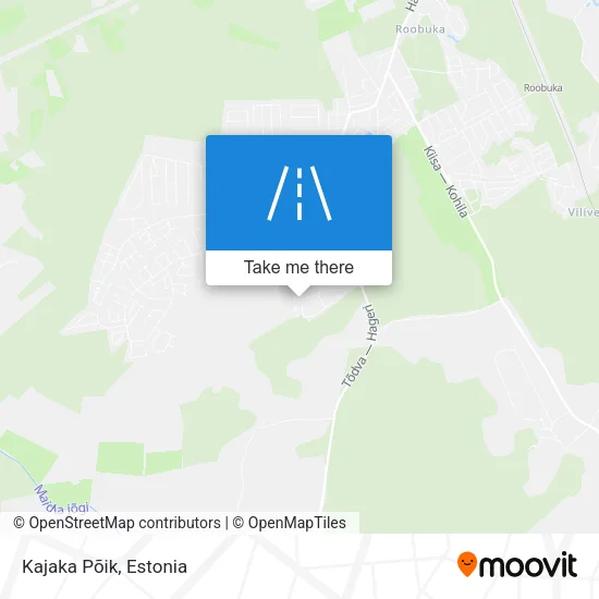 Карта Kajaka Põik