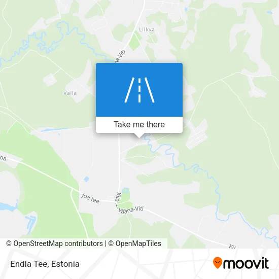 Карта Endla Tee