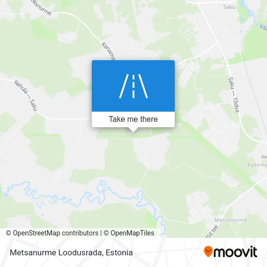 Карта Metsanurme Loodusrada