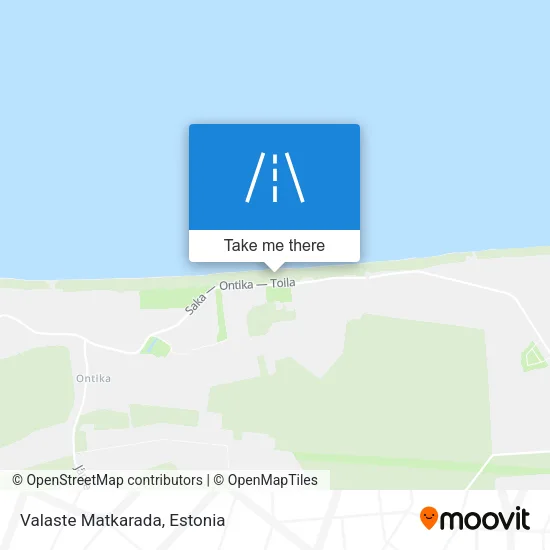 Карта Valaste Matkarada