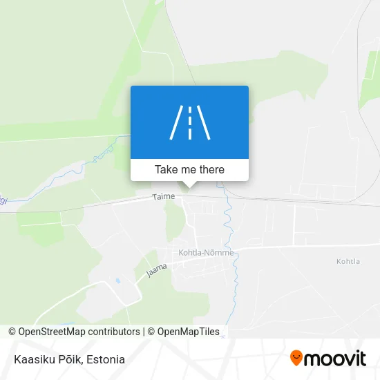 Карта Kaasiku Põik