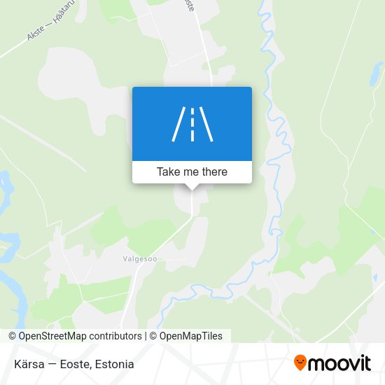 Kärsa — Eoste map