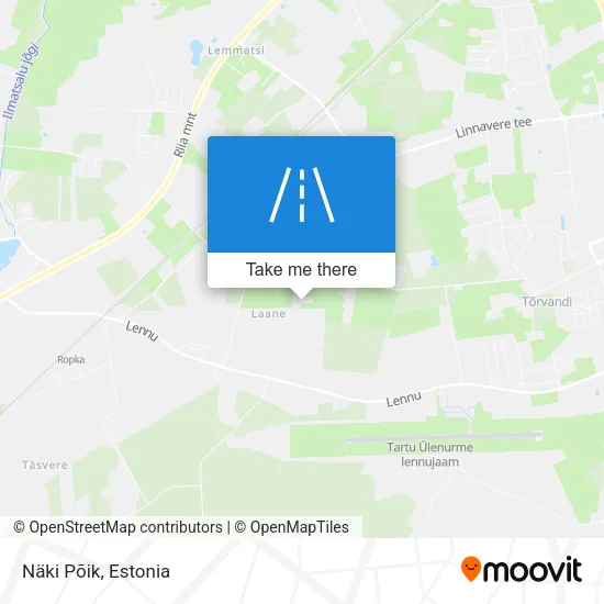 Карта Näki Põik