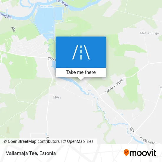 Карта Vallamaja Tee