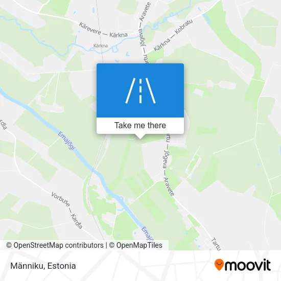 Карта Männiku