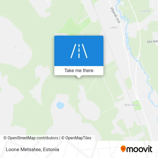Карта Loone Metsatee