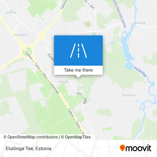 Карта Elulõnga Tee