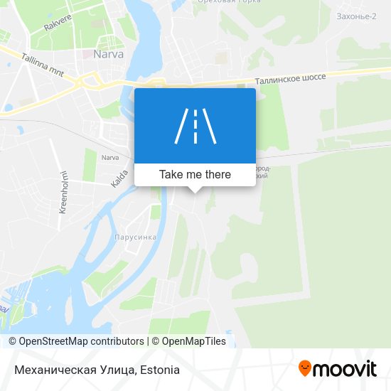 Механическая Улица map