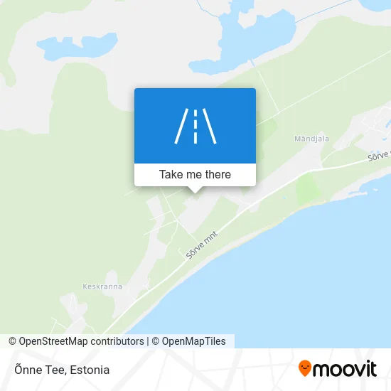 Карта Õnne Tee