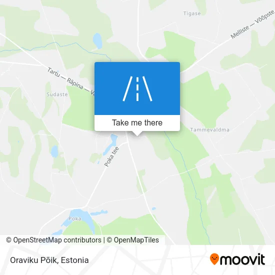 Карта Oraviku Põik