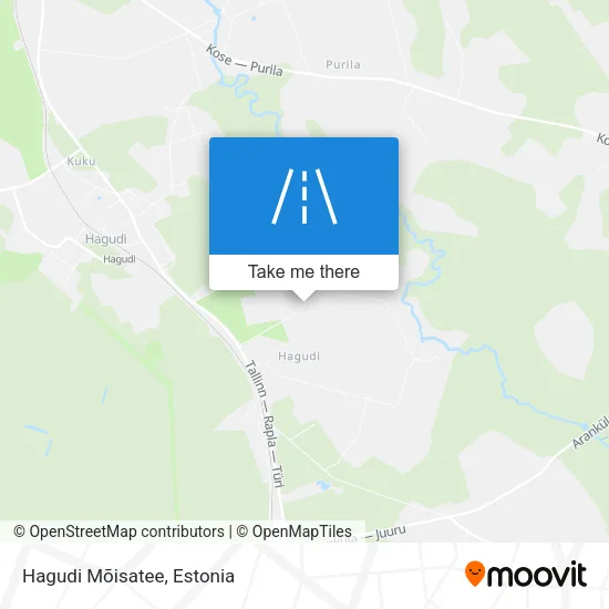 Карта Hagudi Mõisatee
