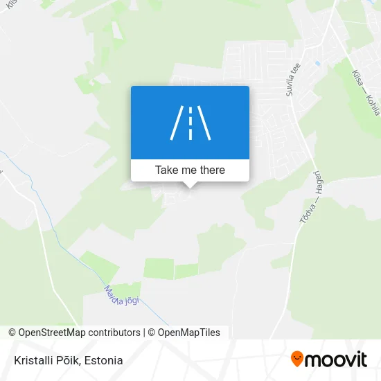 Карта Kristalli Põik