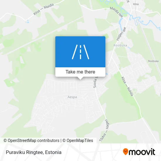 Карта Puraviku Ringtee