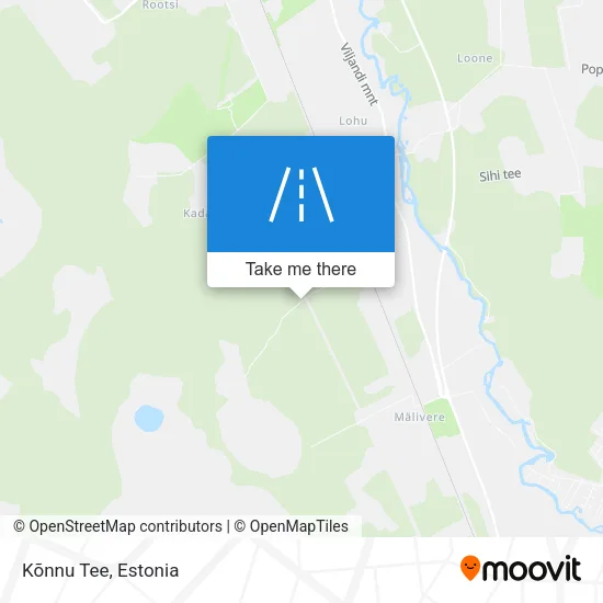 Карта Kõnnu Tee