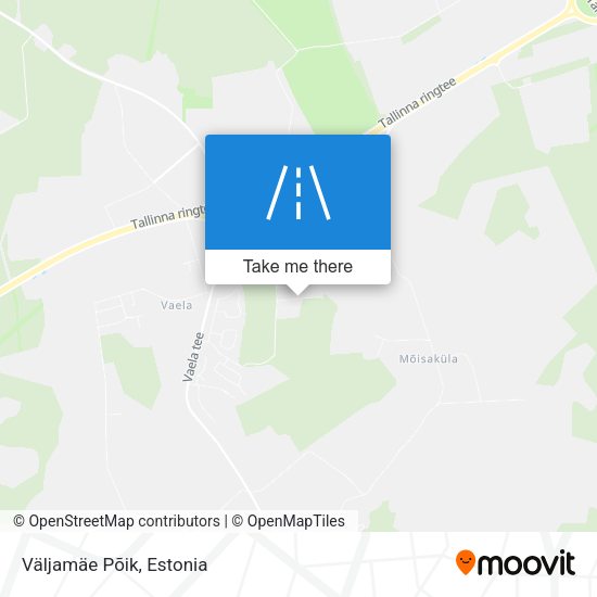 Карта Väljamäe Põik
