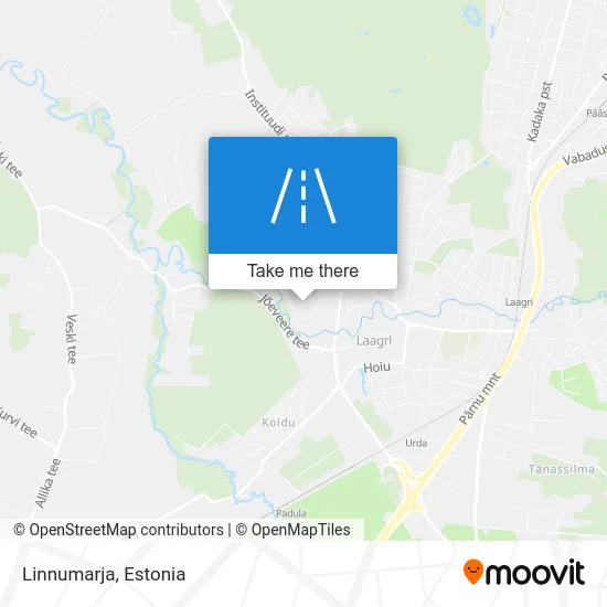 Карта Linnumarja